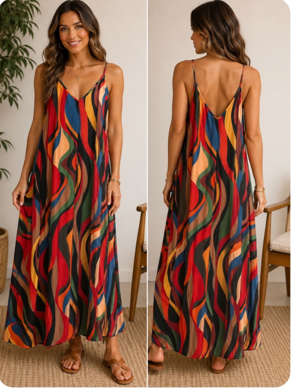 Colorful Maxi dress